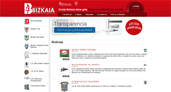 Desktop Screenshot of bizkaialde.net