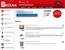 Tablet Screenshot of bizkaialde.net